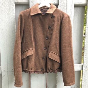 Gap Tweed Bomber Jacket